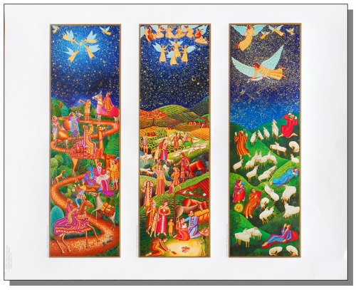 John August Swanson: Christmas Triptych